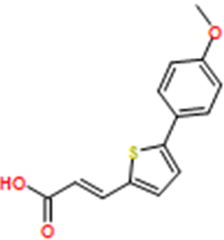 (E)-3-(5-(4-Methoxyphenyl)thiophen-2-yl)acrylic acid